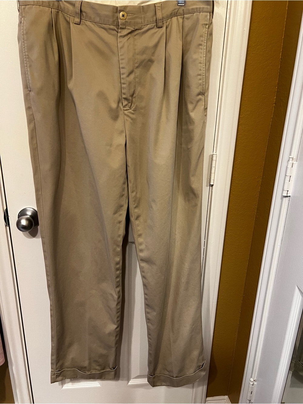 Polo Ralph Lauren Vintage 90s Hammond Pants 36x32 Pleated Chino